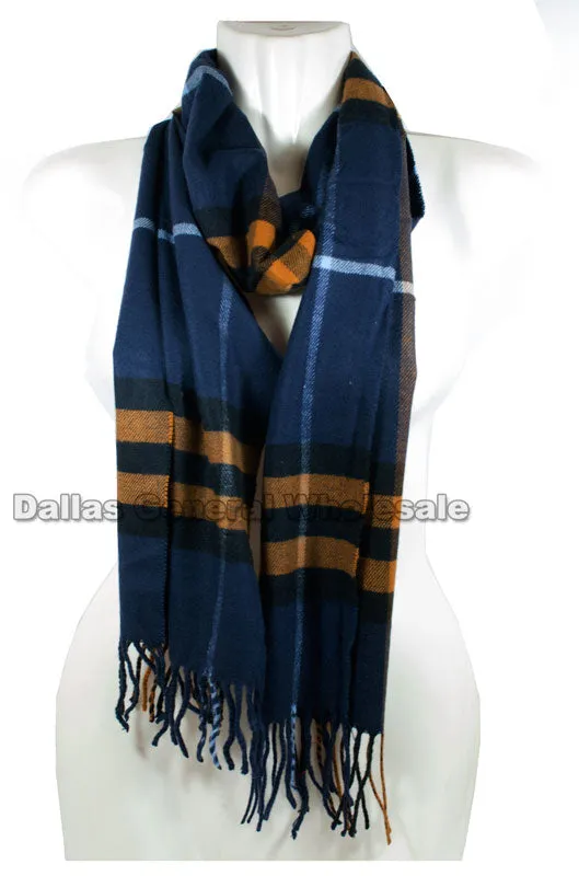 Adults Fashion Cashmere Feel Scarf Wholesale