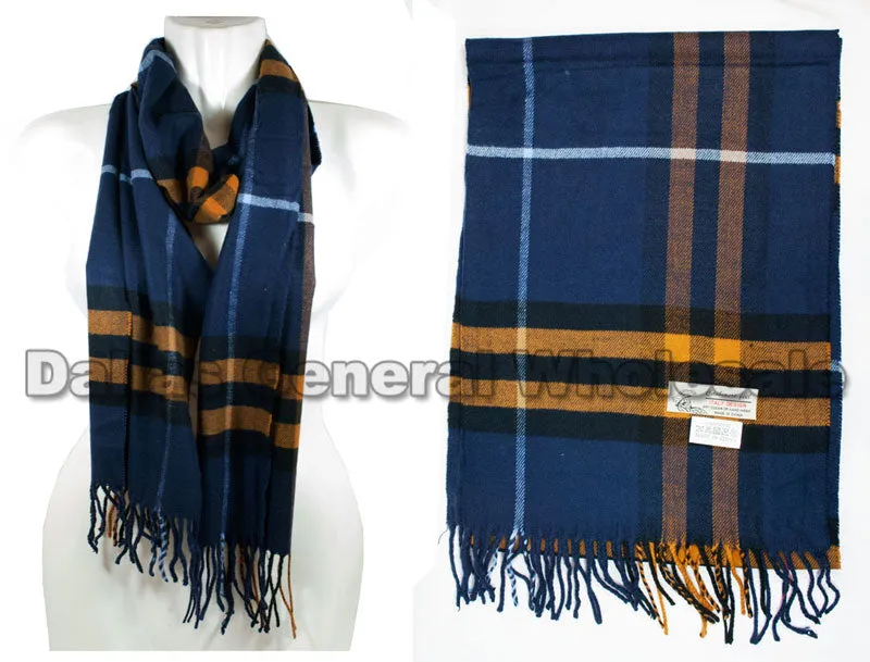 Adults Fashion Cashmere Feel Scarf Wholesale