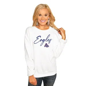 AMERICAN UNIVERSITY EAGLES "WIN THE DAY" PERFECT COZY CREW SWEATSHIRT