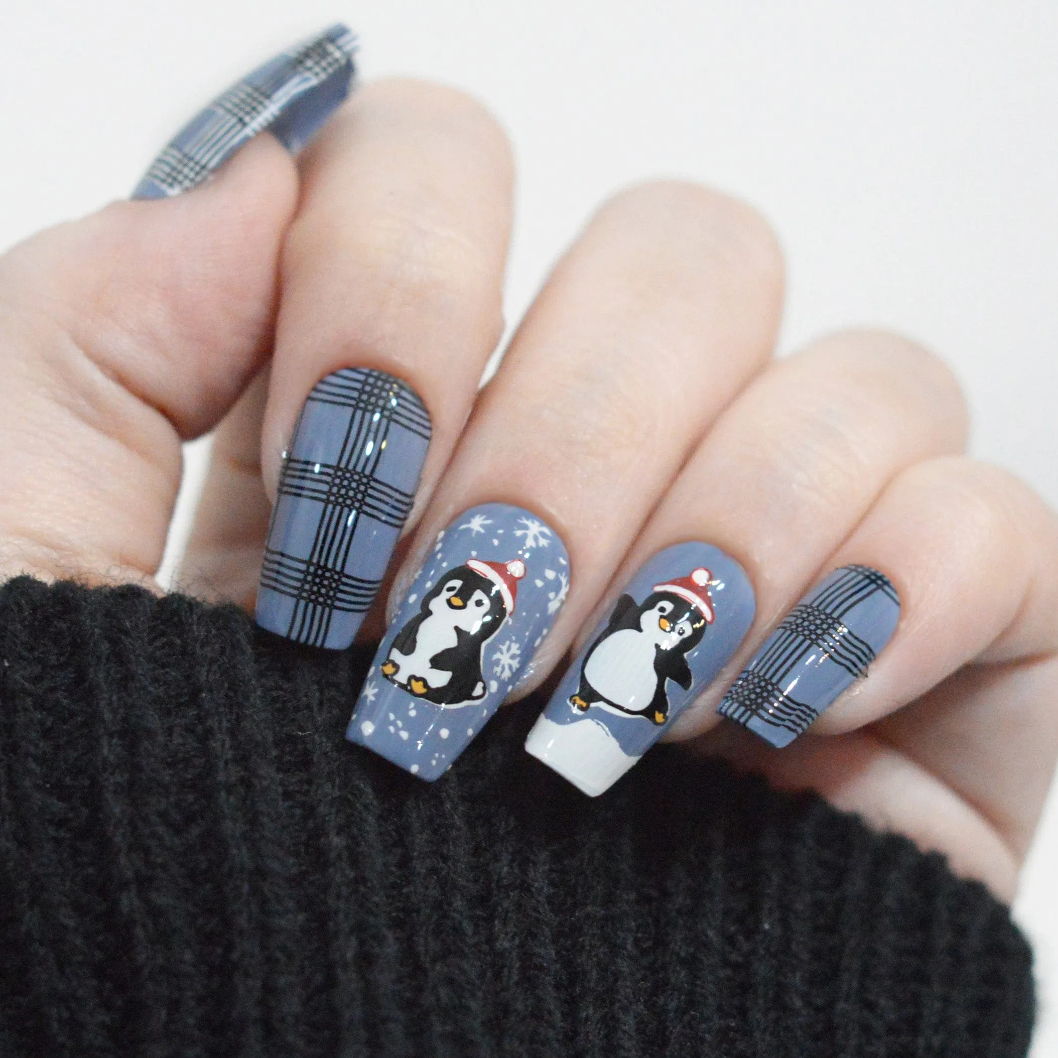 Arctic Penguin: Nail Stamping Starter Kit