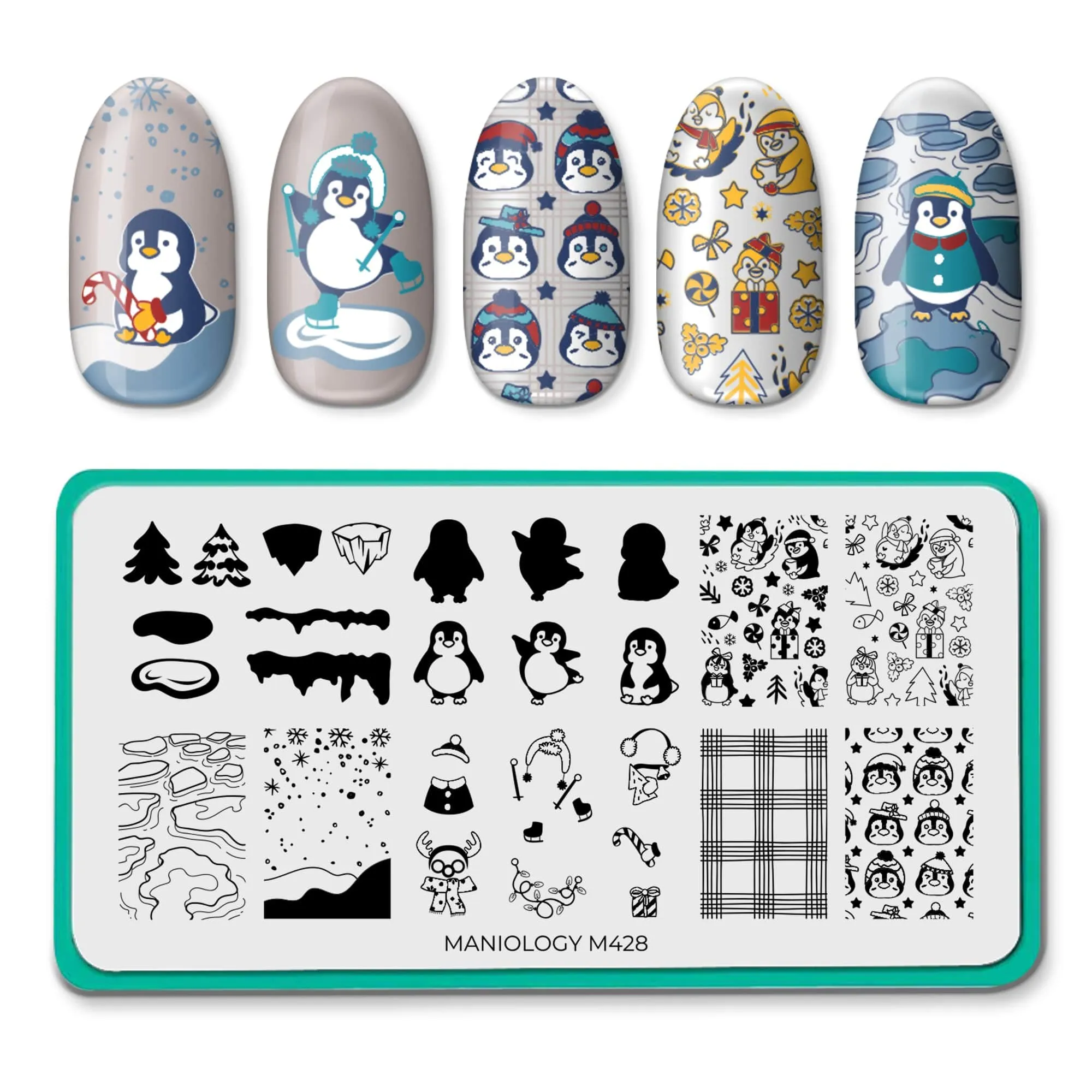 Arctic Penguin: Nail Stamping Starter Kit