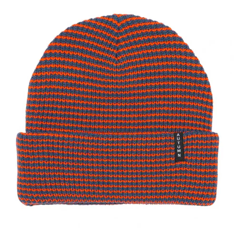 Autumn Stripe Beanie - Vibrant Stripes, Perfect Fit, All Season Long