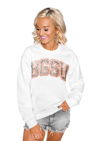 BOWLING GREEN FALCONS "SNAP" PERFECT CREW SWEATSHIRT