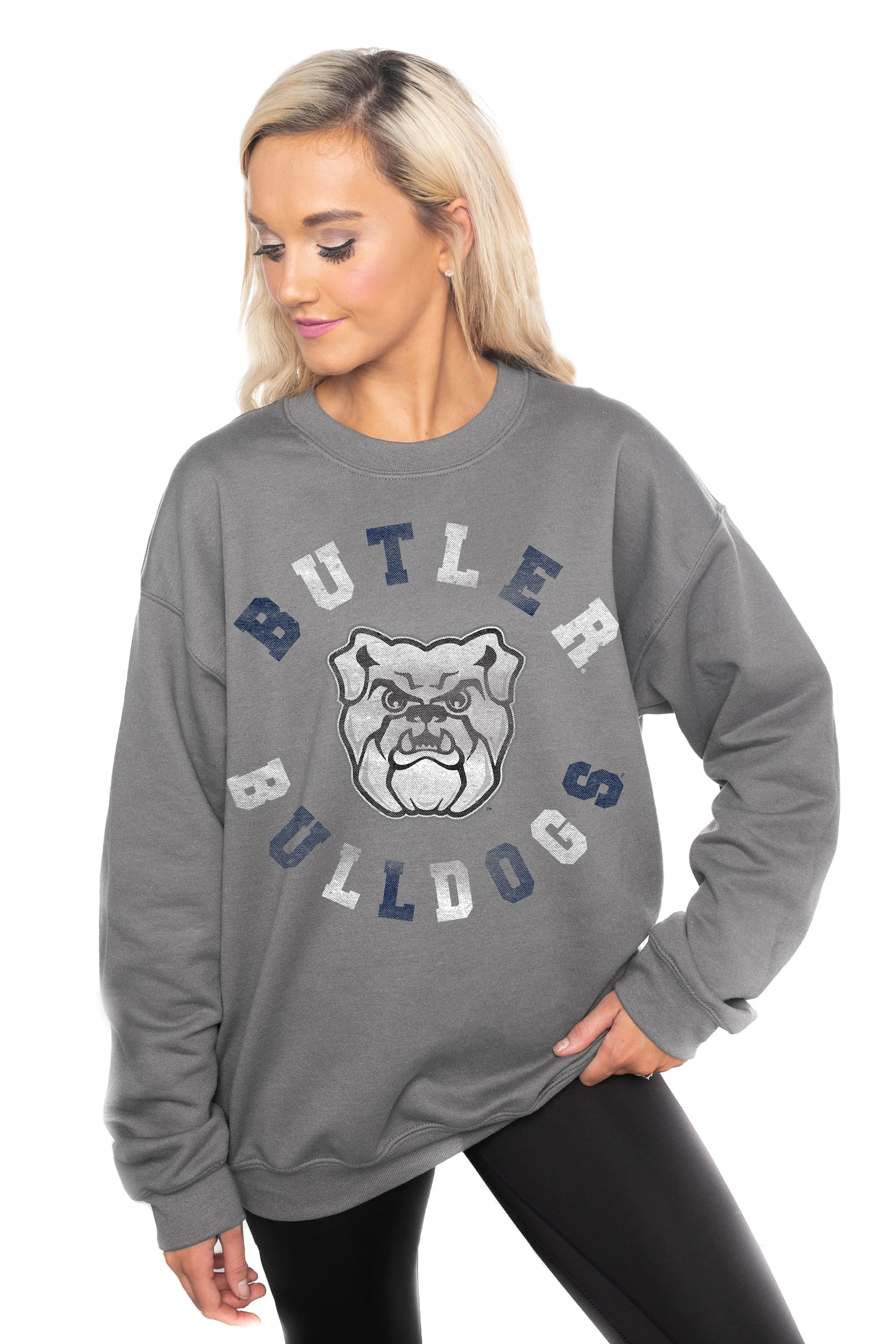 BUTLER BULLDOGS "THIS TIME AROUND" PERFECT CREW SWEATSHIRT