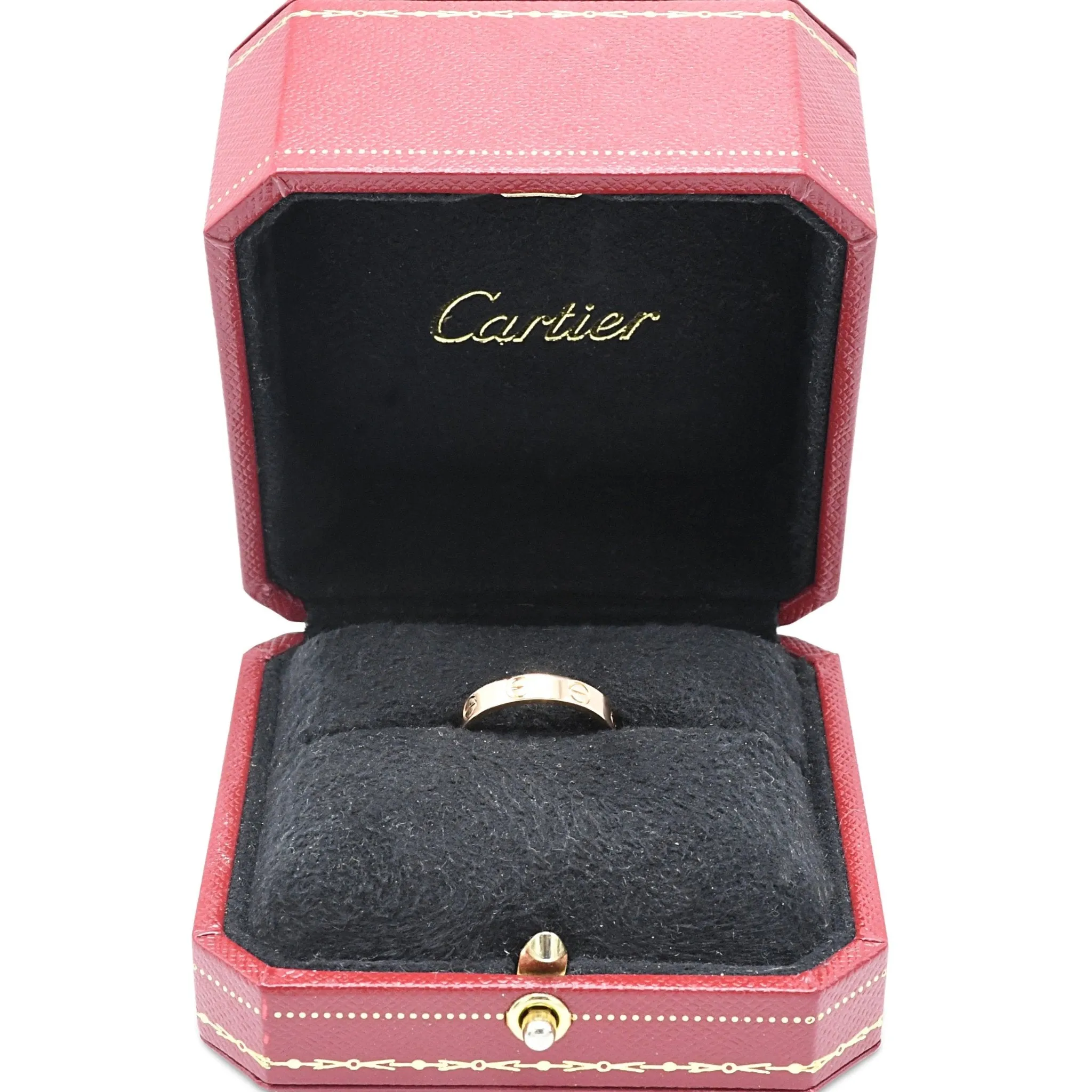 Cartier 3.6mm Love Ring Size 50 - 18ct Rose Gold