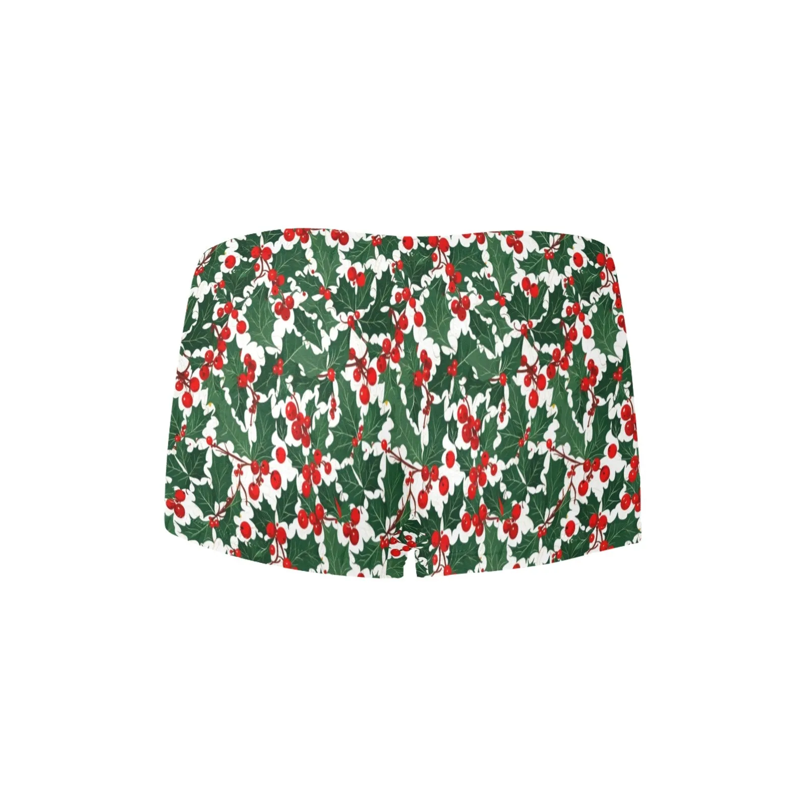 Christmas Holly Women's Underwear Shorts Women's Underwear Shorts