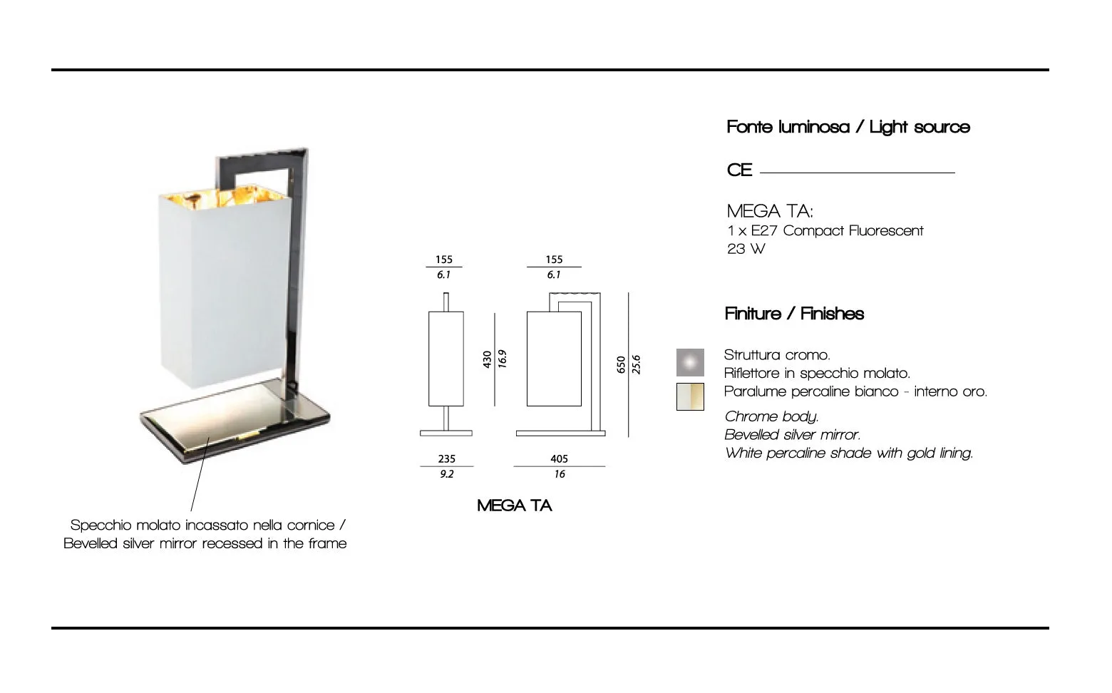 Coco Mega TA Table Lamp Large