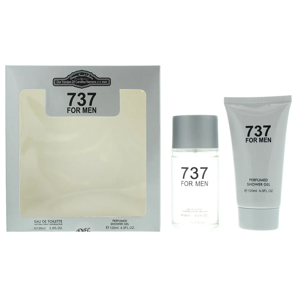 Designer French Collection 737 For Men Eau de Toilette 2 Pieces Gift Set