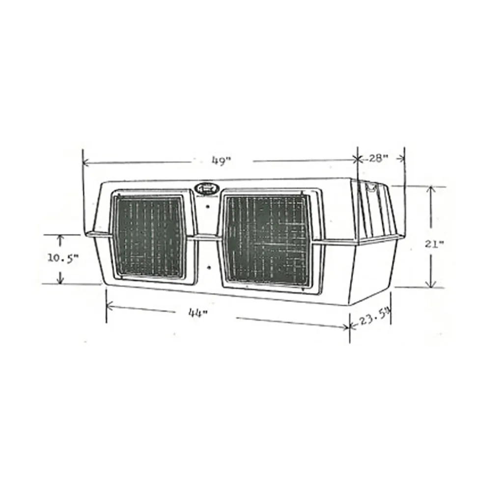 Easy Loader Two-Dog Kennel