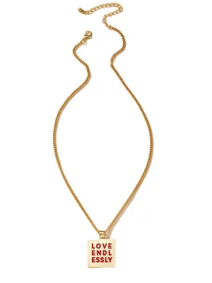 Endless Love Geometric Square Necklace - Vienna Verve Collection