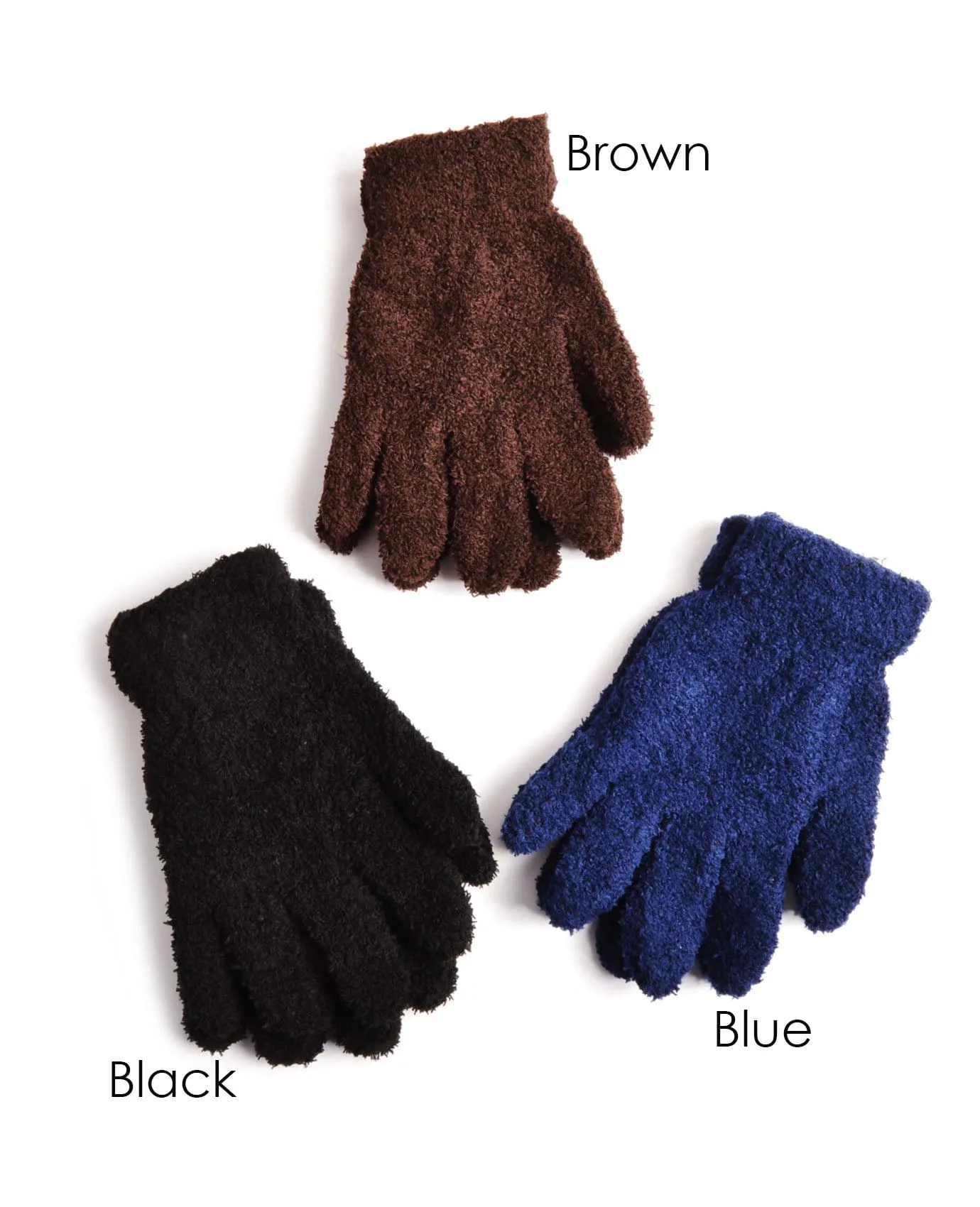 Fashion Fuzzy  Gloves