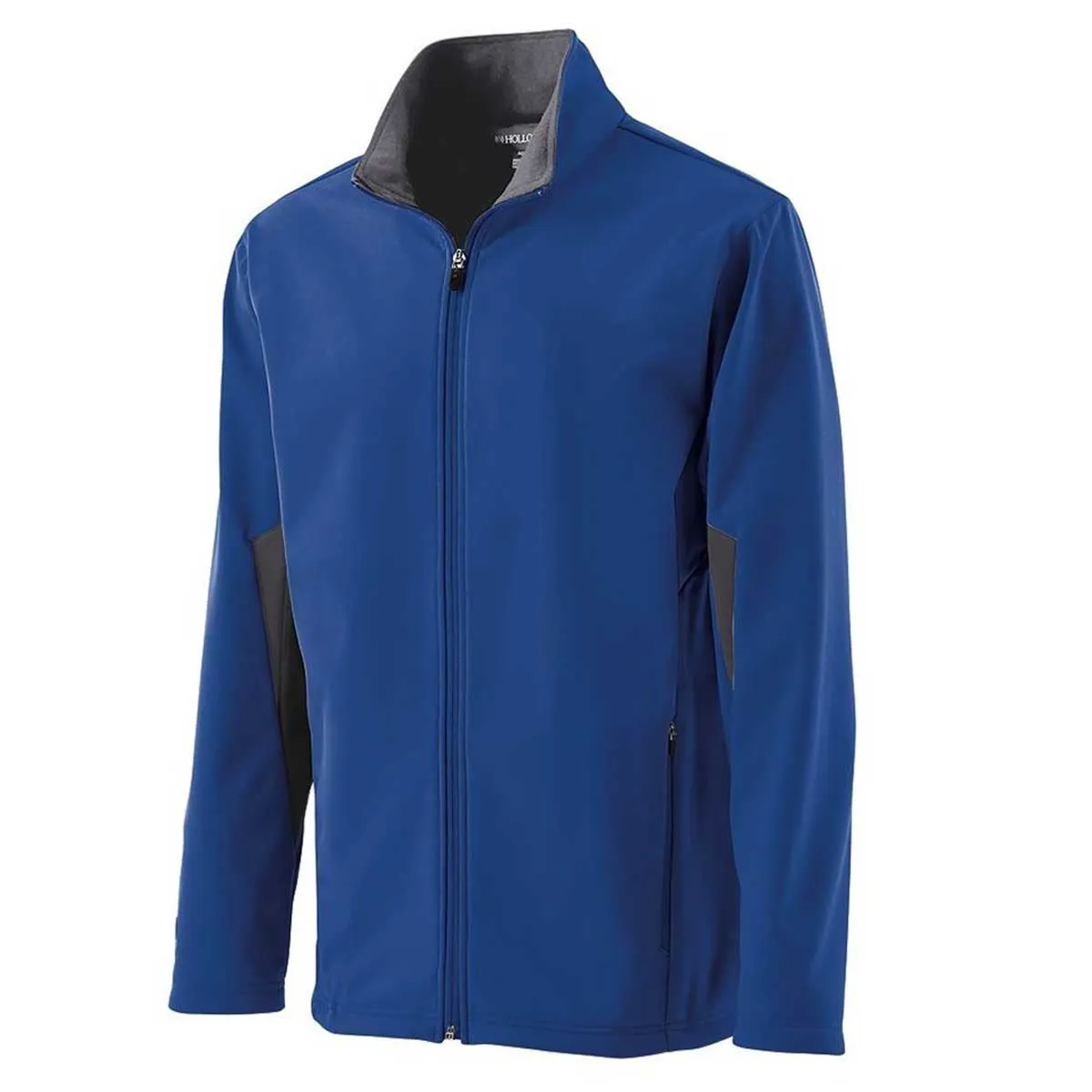 Holloway Men's Royal/Graphite Full Zip Revival Jacket