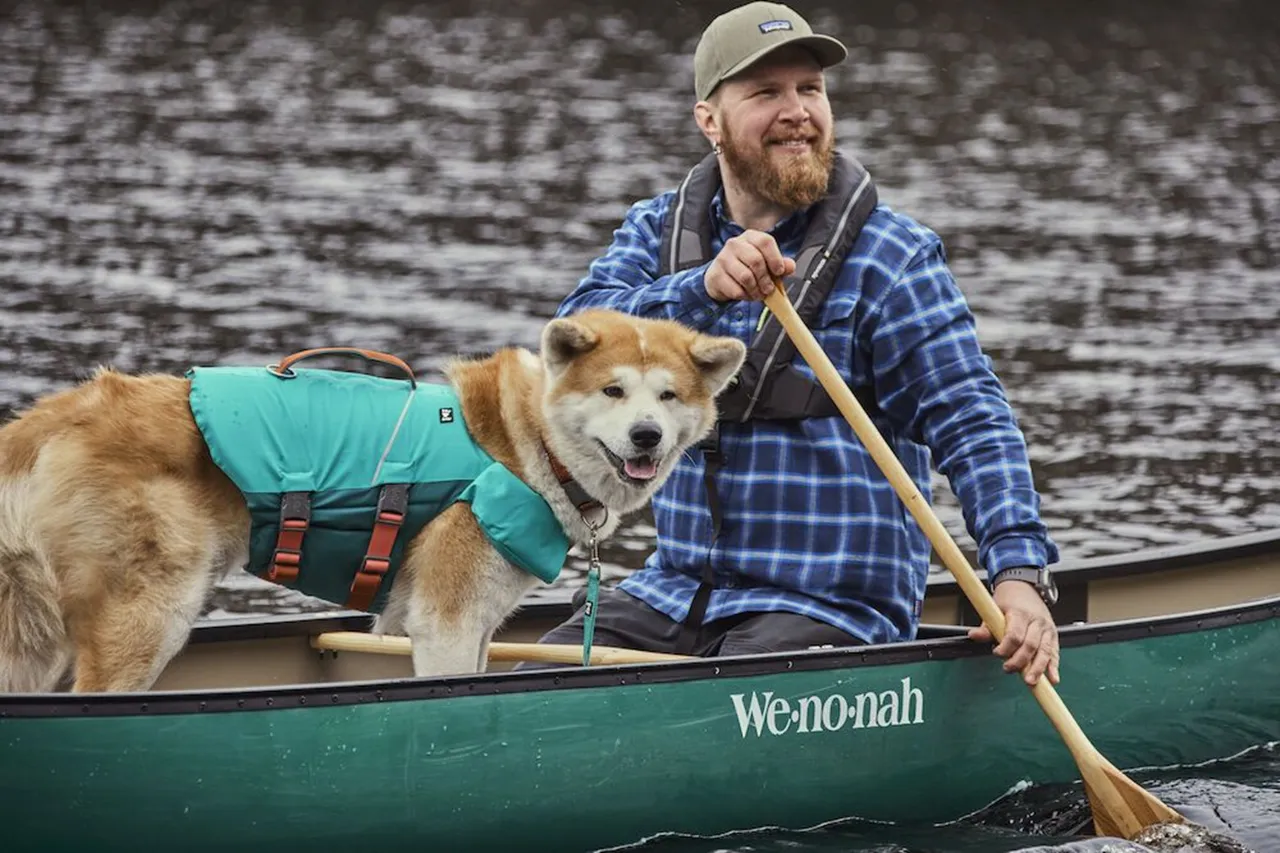 Hurtta Dog Swim Coat: Life Saviour Eco, Peacock