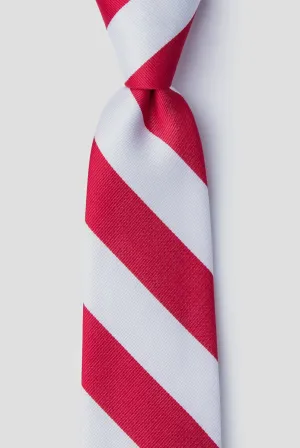 Kappa Alpha Psi Inspired Crimson and Cream Necktie