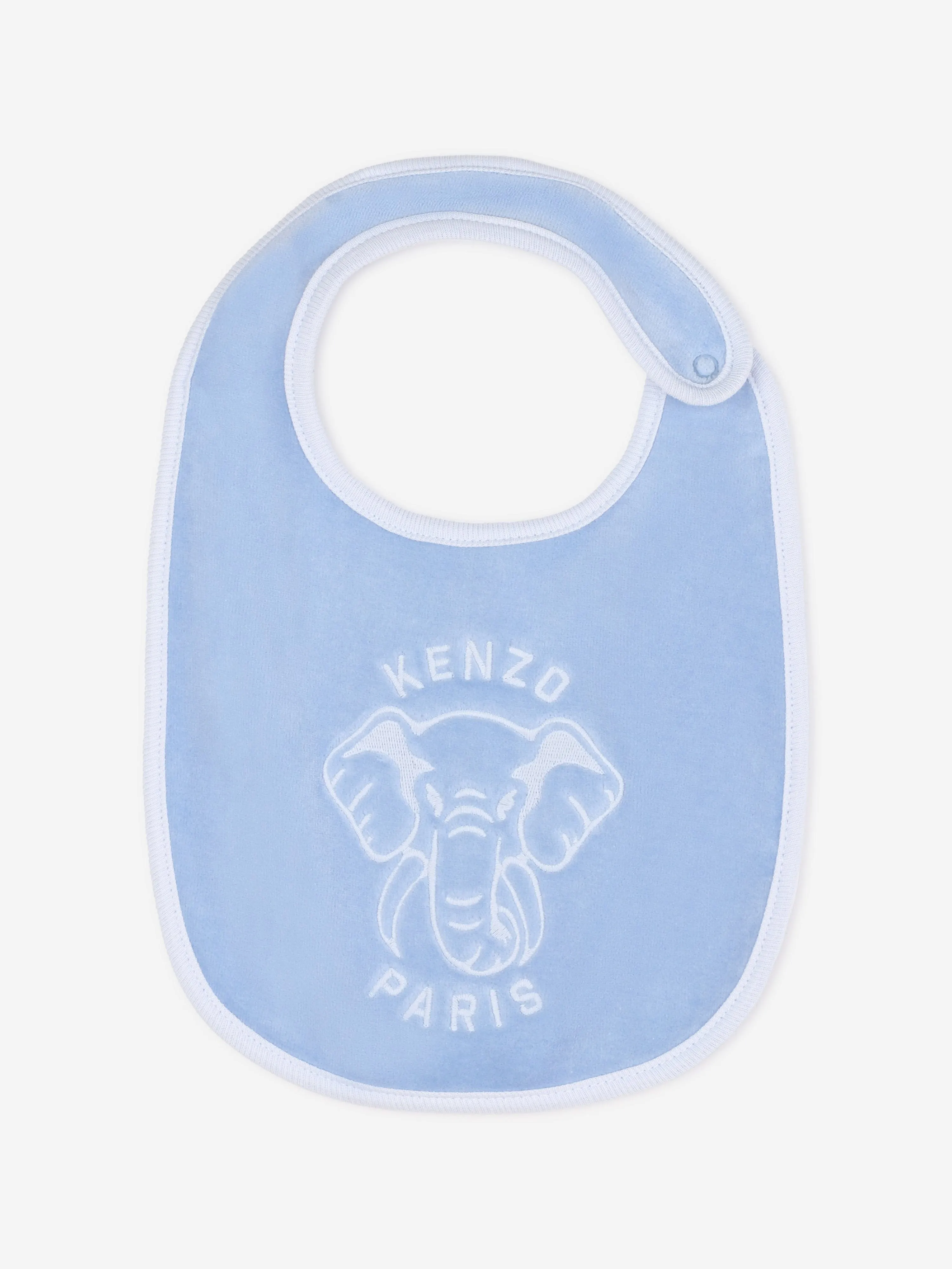 KENZO Baby Elephant Babygrow Gift Set in Blue