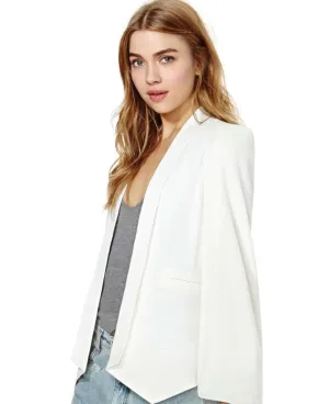 Long Sleeve Lapel Coat