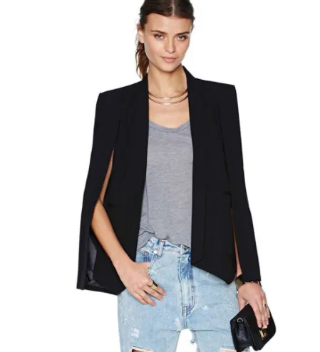 Long Sleeve Lapel Coat