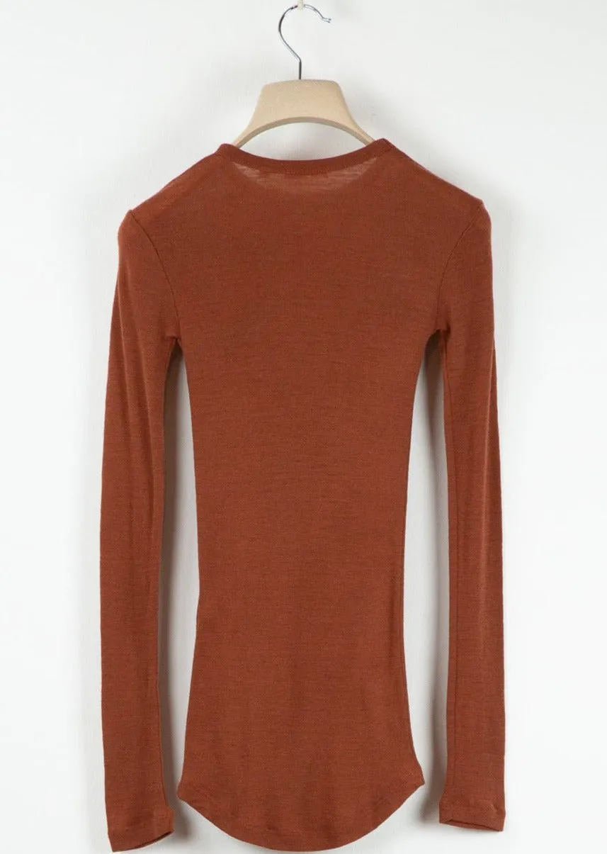 LUNA Longsleeve | Rust