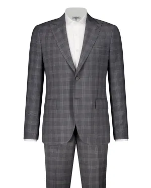 Marcello Zegna Cloth Suit - Charcoal - Made in Italy