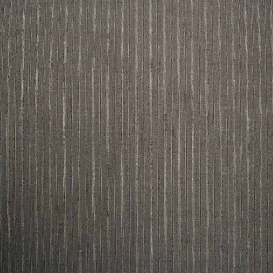 Mid Grey Striped Super 170s Suiting