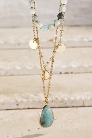 Mint Layer Necklace