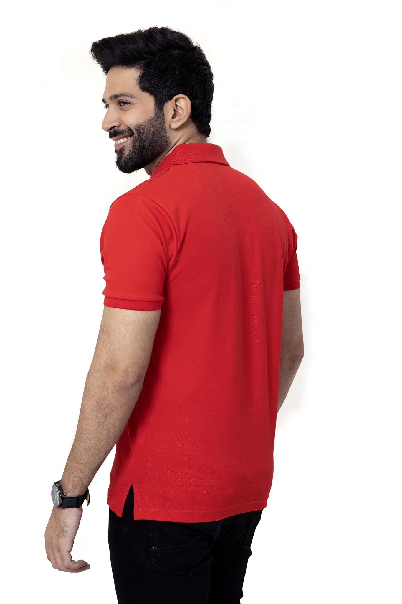 Red Pocket Polo - A20 - MP0016R