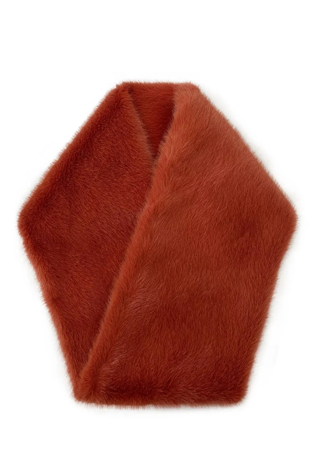 Soft Plain Faux Fur Snood