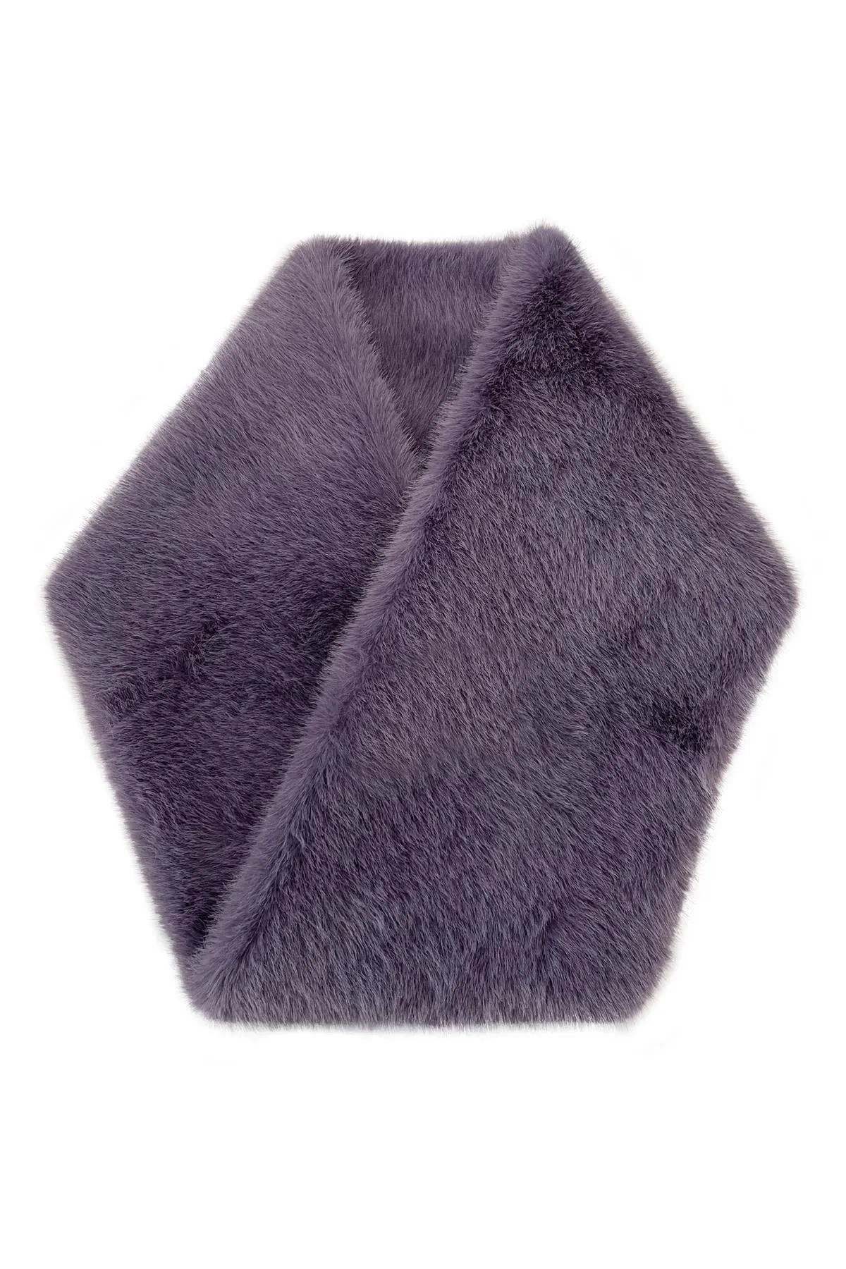 Soft Plain Faux Fur Snood