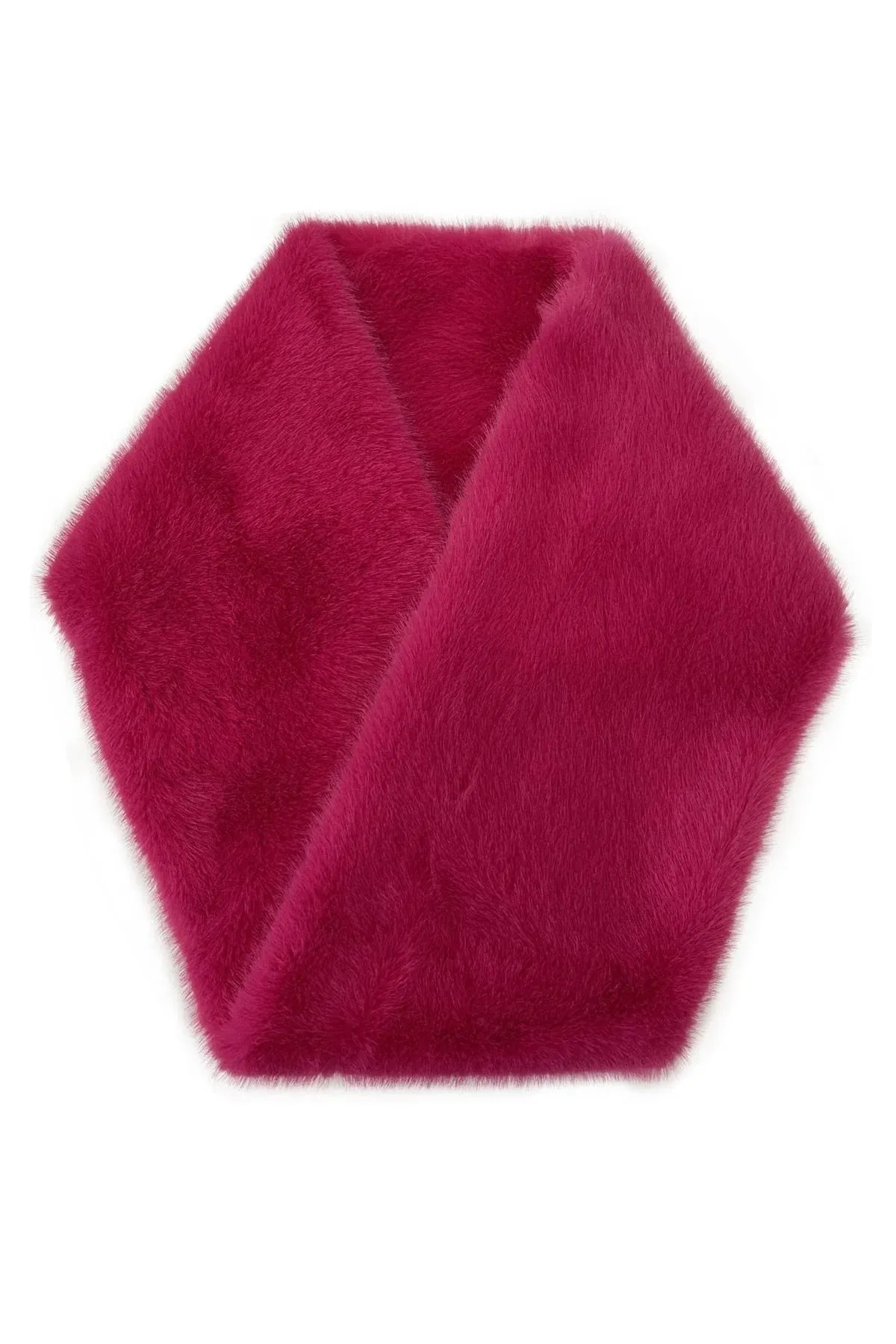 Soft Plain Faux Fur Snood