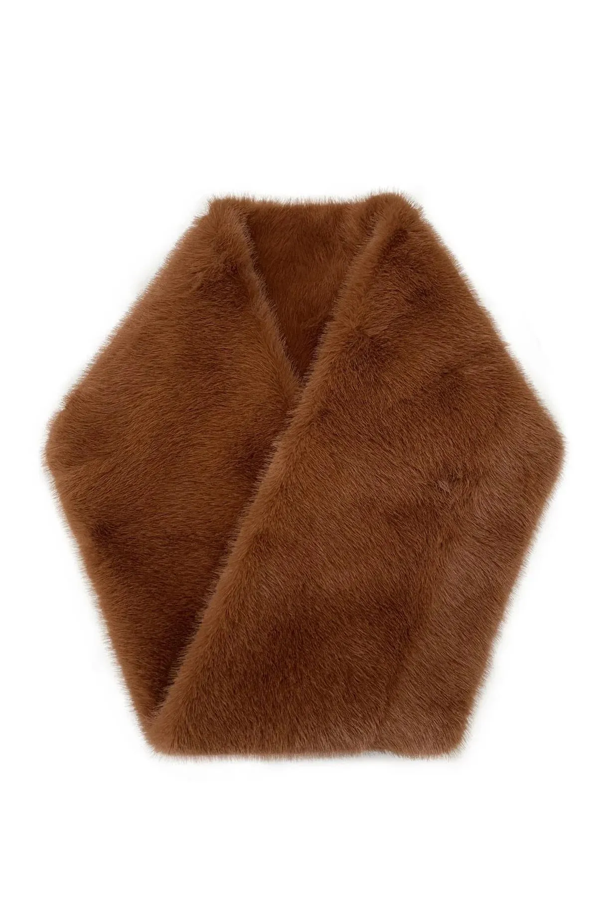 Soft Plain Faux Fur Snood