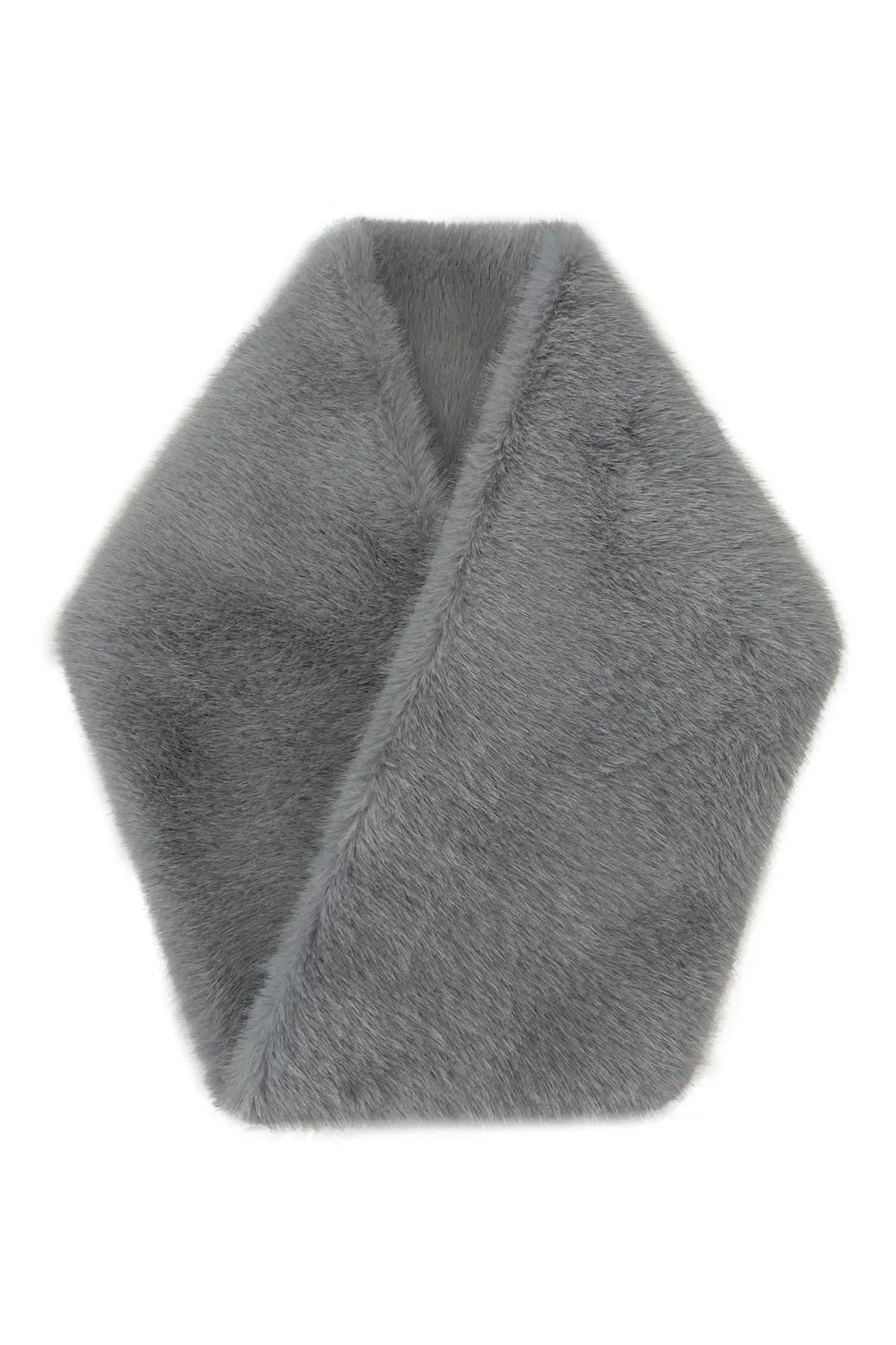 Soft Plain Faux Fur Snood