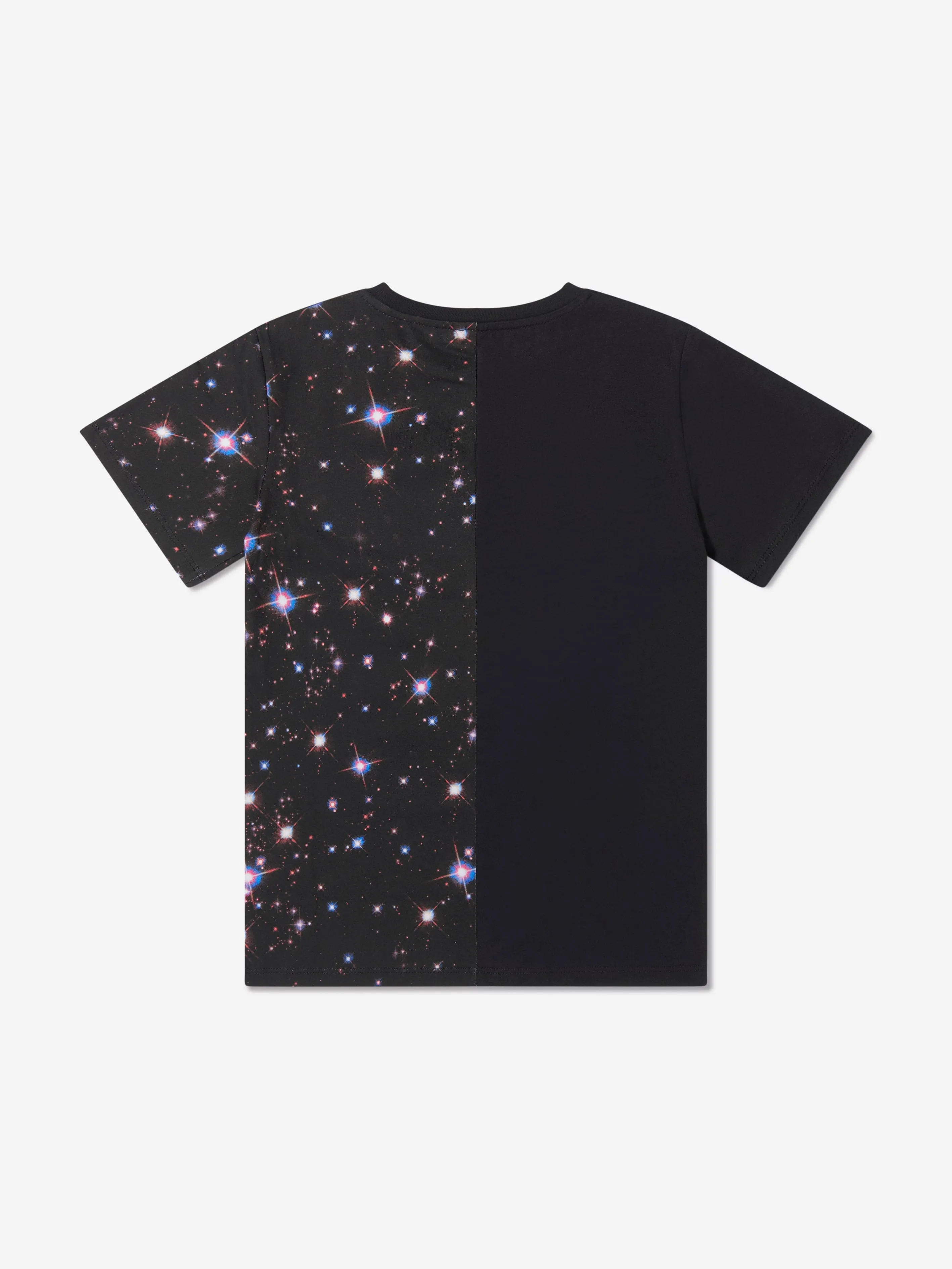 Stella McCartney Girls Galaxy Half Print T-Shirt