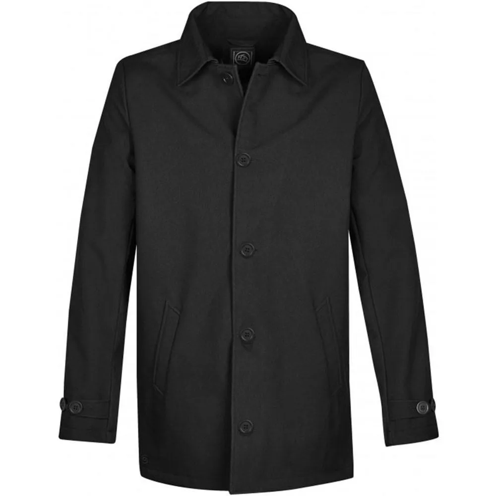 Stormtech Men's Black Lexington Bonded Overcoat