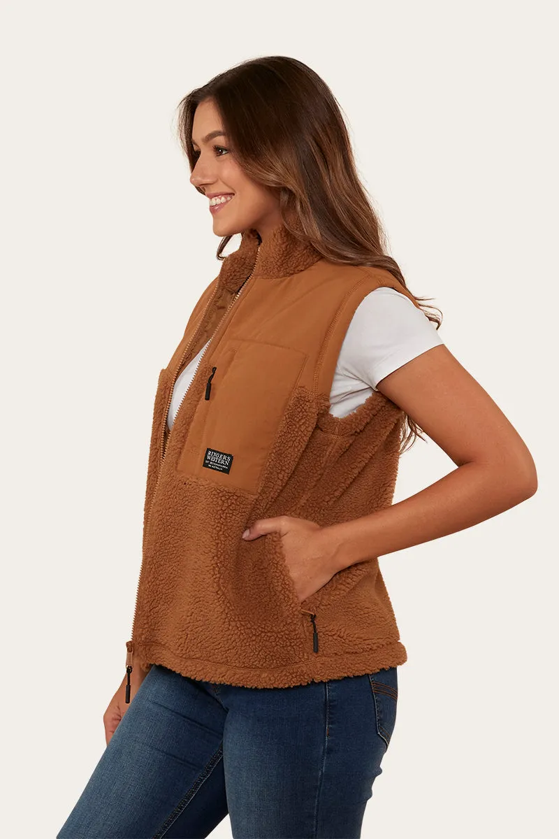 Trails Womens Vest - Toffee