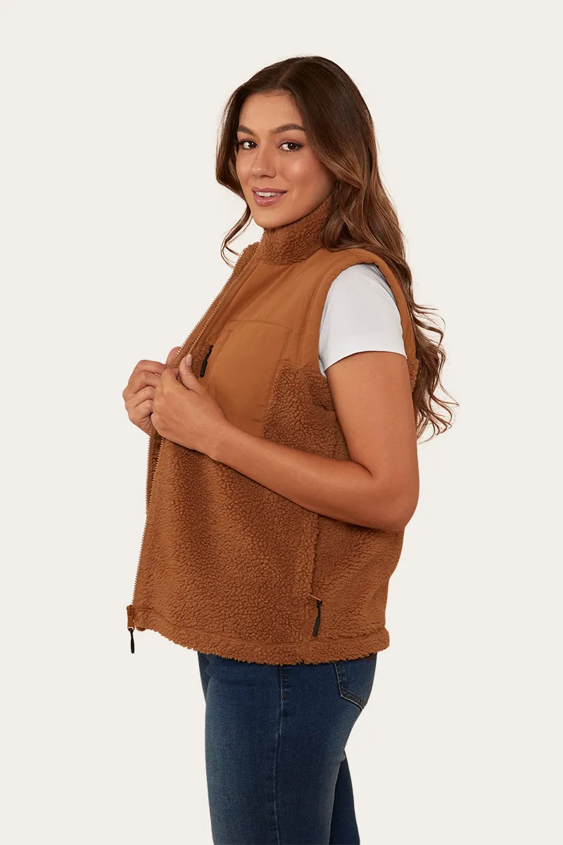 Trails Womens Vest - Toffee