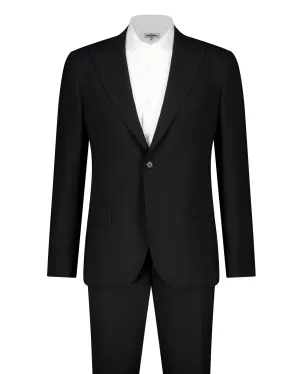 Vito Zegna Cloth Suit - Black - Made in Italy