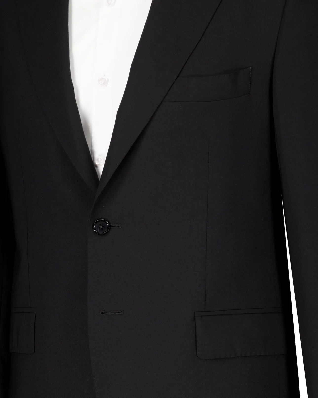 Vito Zegna Cloth Suit - Black - Made in Italy