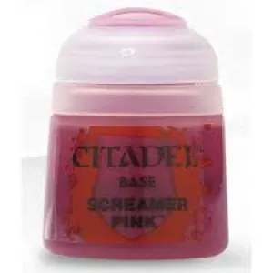 Warhammer Citadel Paint: BASE Screamer Pink