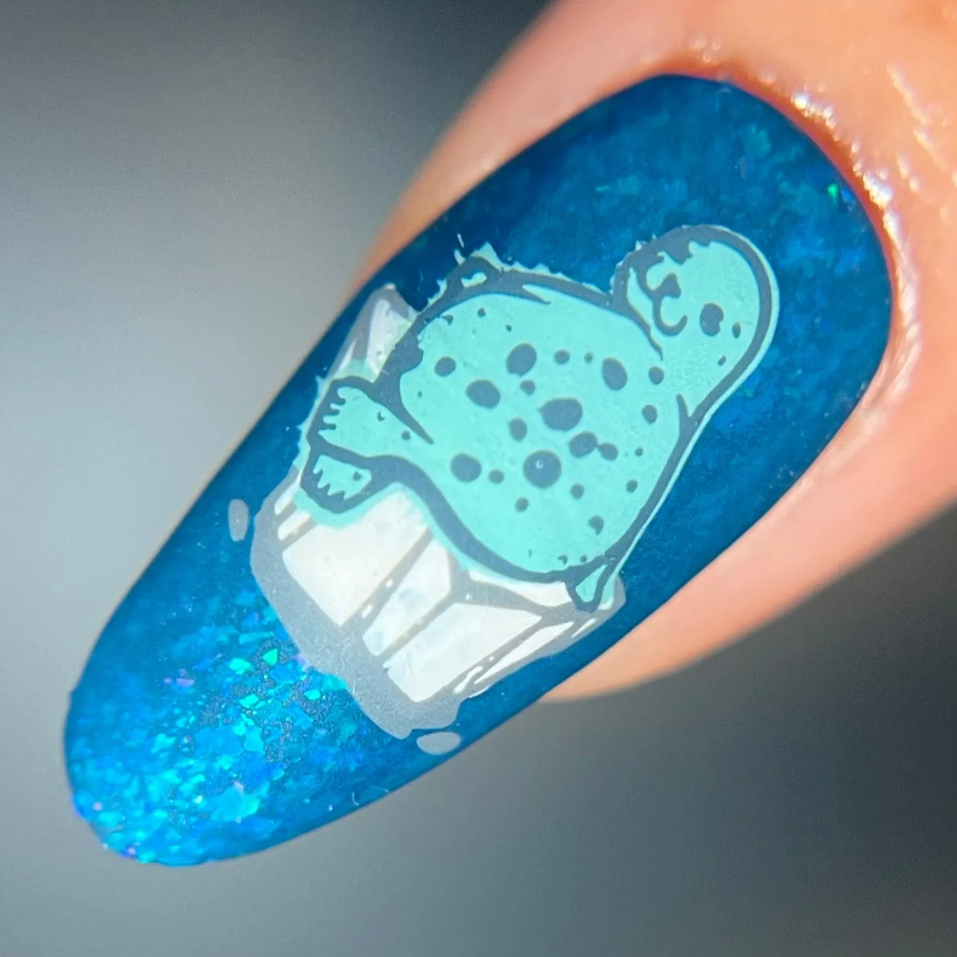 Water Pups (M547) - Nail Stamping Plate