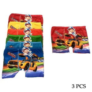 WZ Kids Boxer Shorts Underwear - 3 Pcs